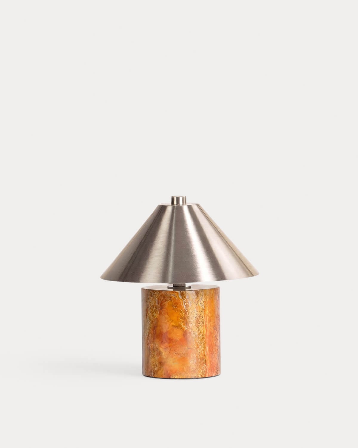 Lámpara de Mesa LED Inalámbrica de Mármol y Metal Obely, imagen de galer&iacute;a 1