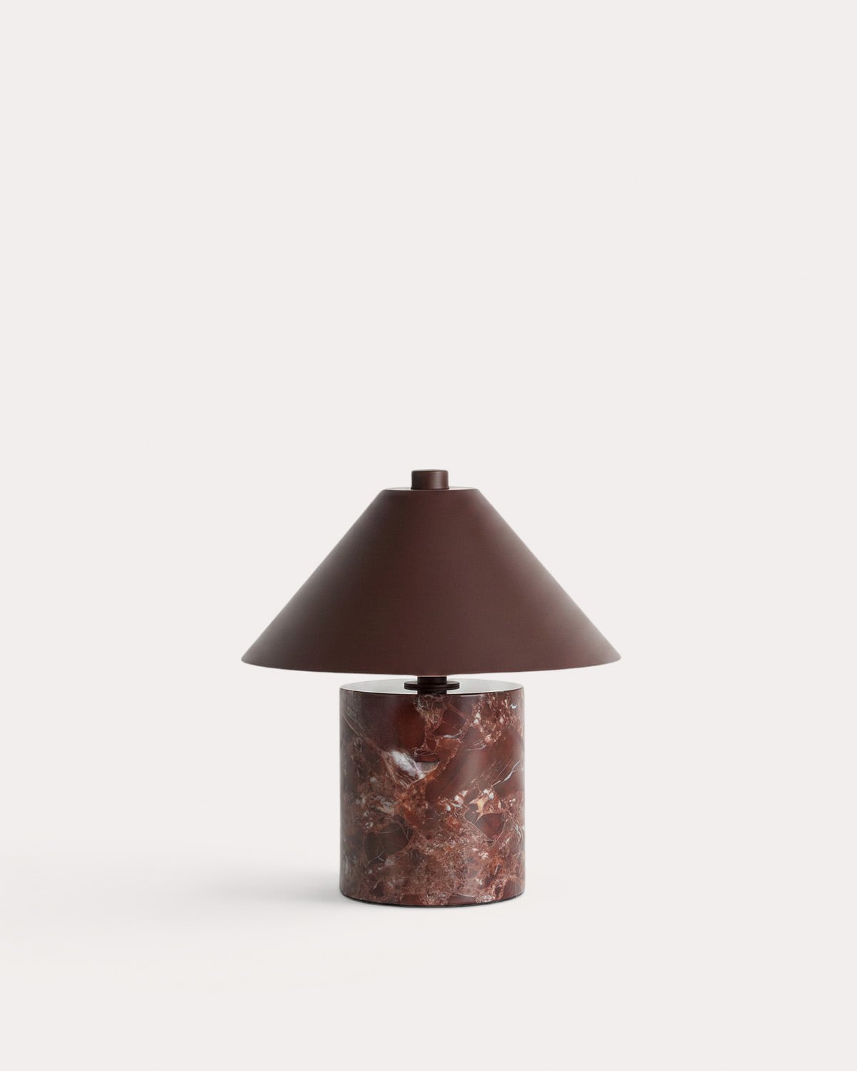 Lámpara de Mesa LED Inalámbrica para Exterior de Mármol y Metal Obely, imagen de galer&iacute;a 1