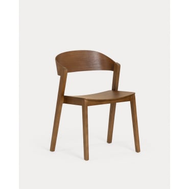 Pack 4 Sillas de Comedor de Madera de Roble Laly Madera de Roble - The Masie