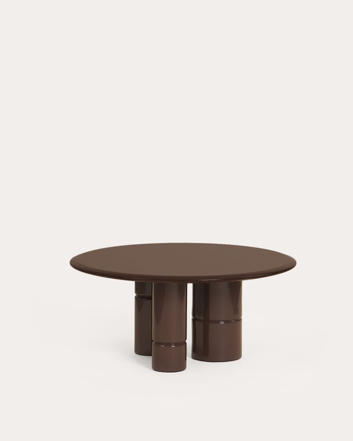 Mesa de Centro Redonda de Madera (Ø80 cm) Nonila, imagen de galer&iacute;a 1
