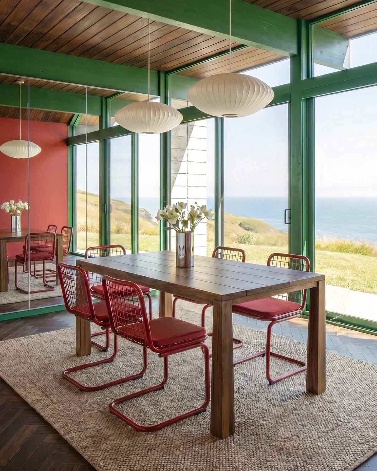Mesa de Comedor Rectangular de Madera de Mango (200x100 cm) Brody, imagen de galer&iacute;a 2