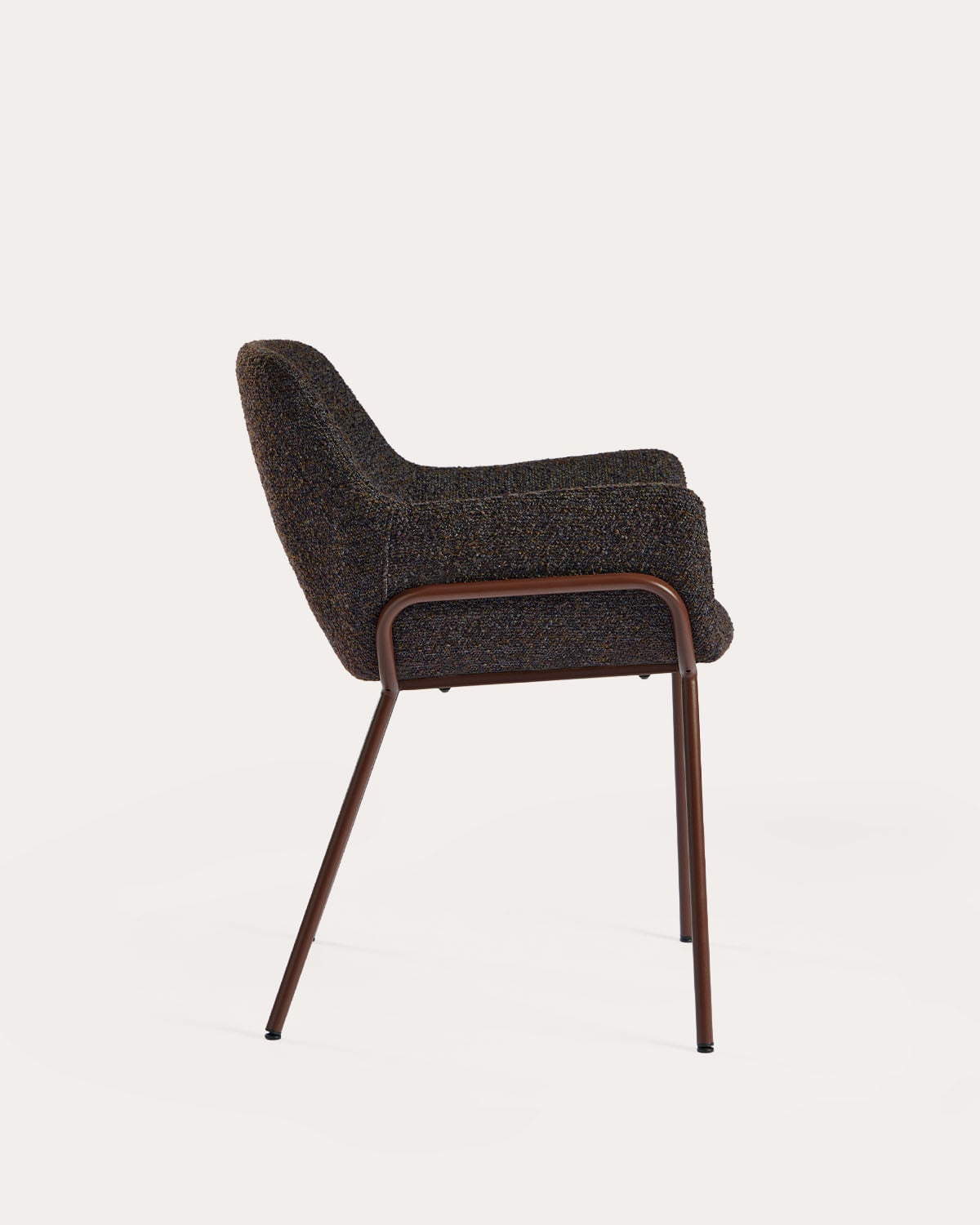 Silla de Comedor con Reposabrazos de Tela y Metal Oisin, imagen de galer&iacute;a 2