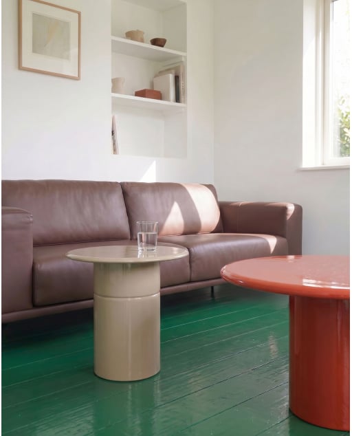 Mesa Auxiliar Redonda de Madera (Ø60 cm) Nonila