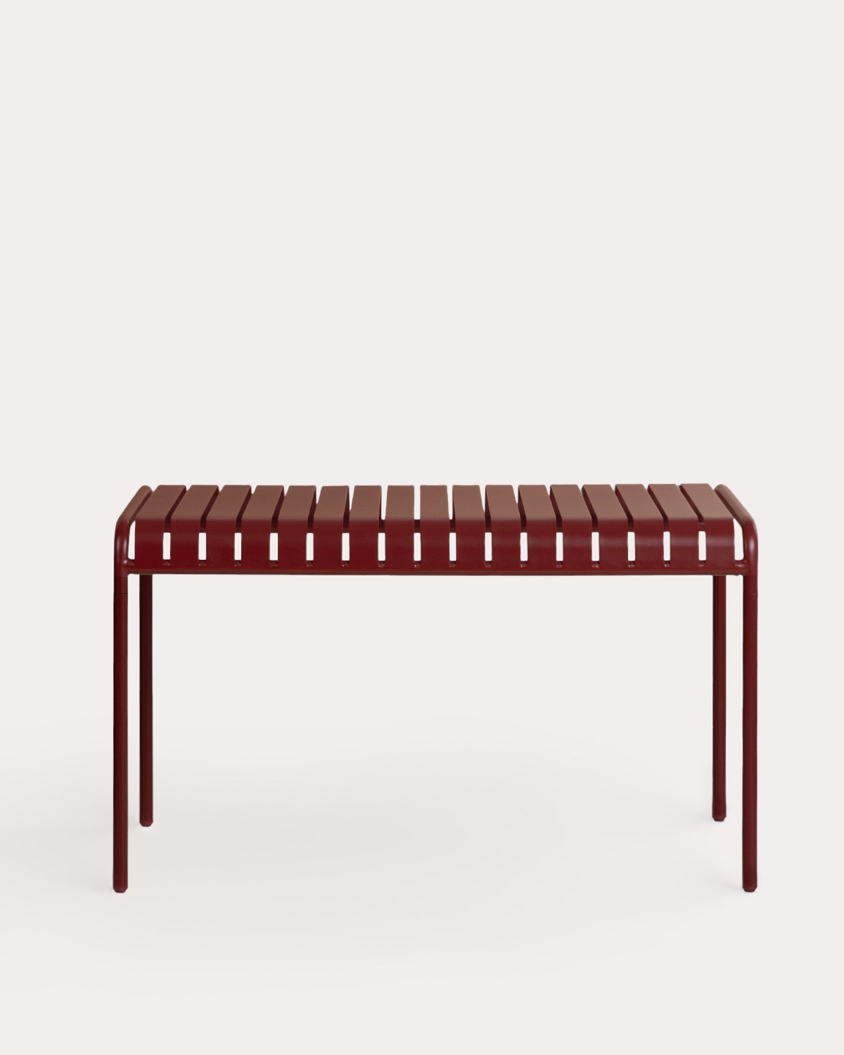 Mesa de exterior rectangular 130x80 cm de metal Tavo, imagen de galer&iacute;a 5