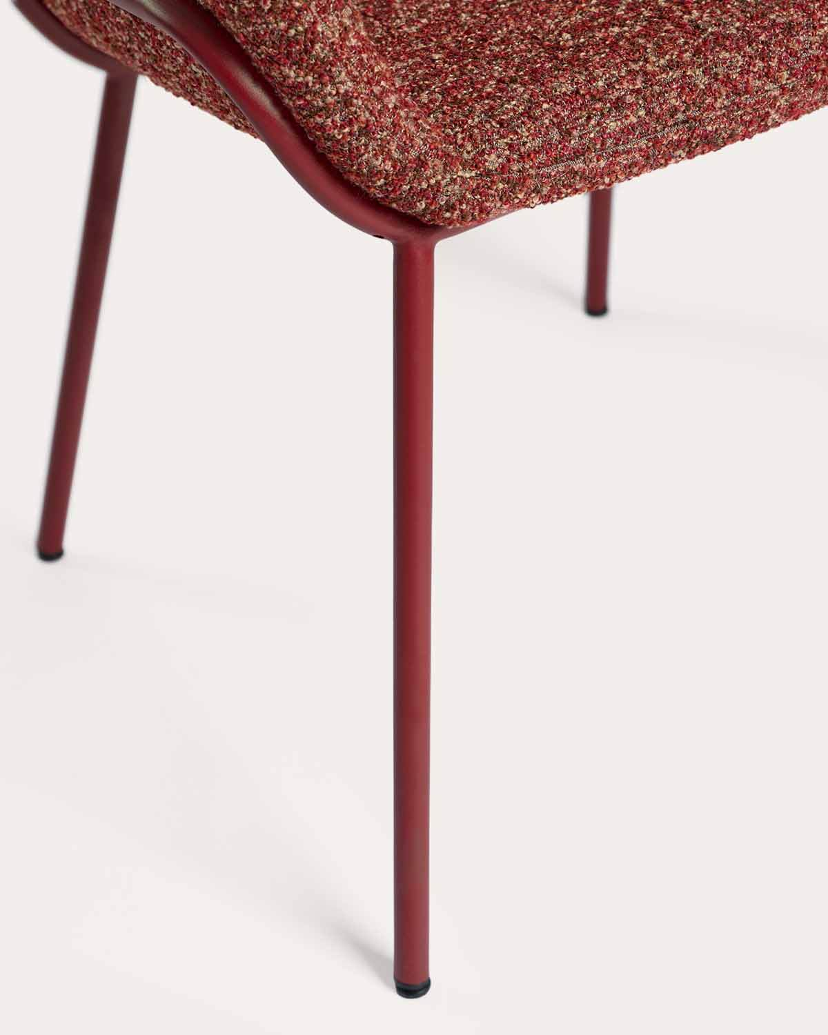 Pack de 4 Sillas de Comedor con Reposabrazos de Tela y Metal Oisin, imagen de galer&iacute;a 6