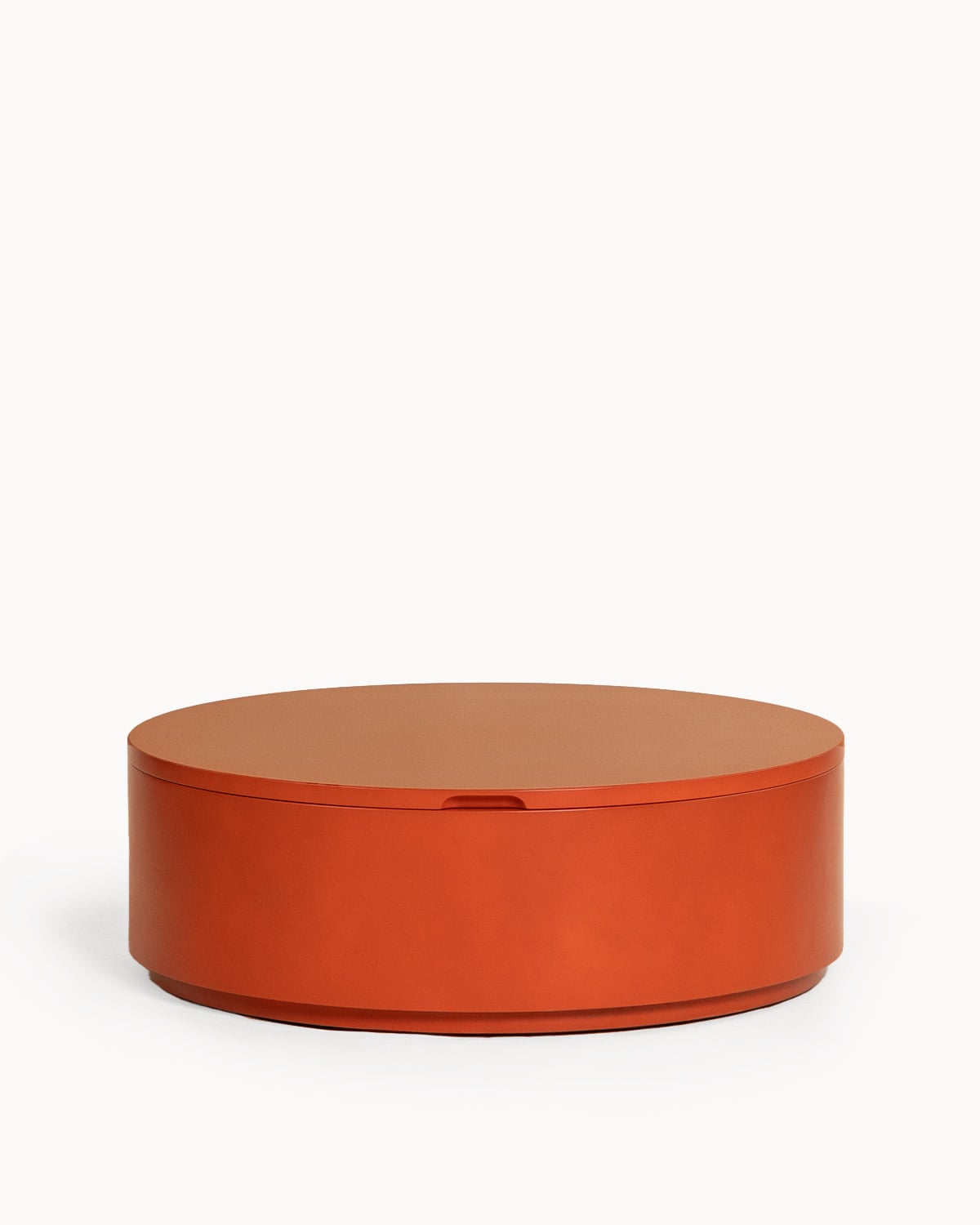 Mesa de centro elevable redonda Ø90 cm de madera Maele, imagen de galer&iacute;a 2