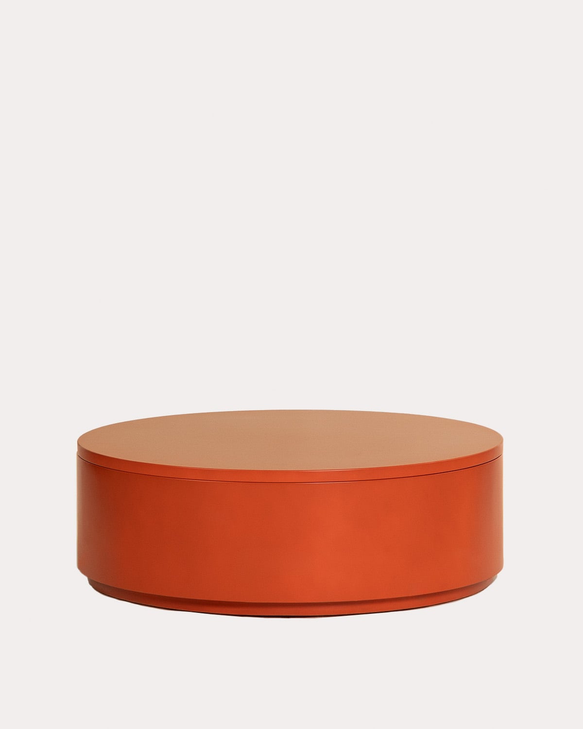 Mesa de centro elevable redonda Ø90 cm de madera Maele, imagen de galer&iacute;a 5