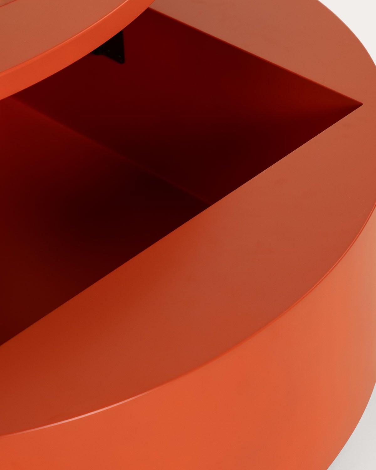Mesa de centro elevable redonda Ø90 cm de madera Maele, imagen de galer&iacute;a 8