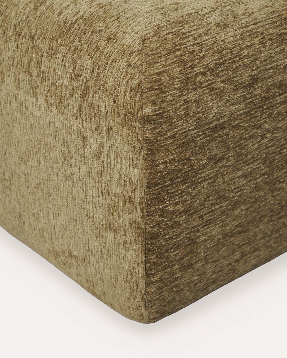 Sofá Modular Envasado al Vacío 4 Piezas con Módulos Esquineros, Central, Chaise Longue Y Puff de Tela Rhys, imagen de galer&iacute;a 10
