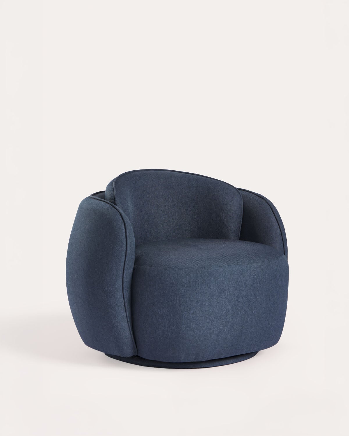 Sillón giratorio de tela Rogan, imagen de galer&iacute;a 1