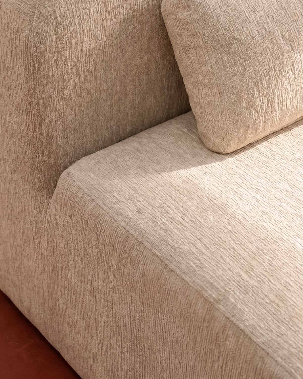 Módulo Chaise Longue Drecho de Tela Envasado al Vacío para Sofá Modular Rhys, imagen de galer&iacute;a 3