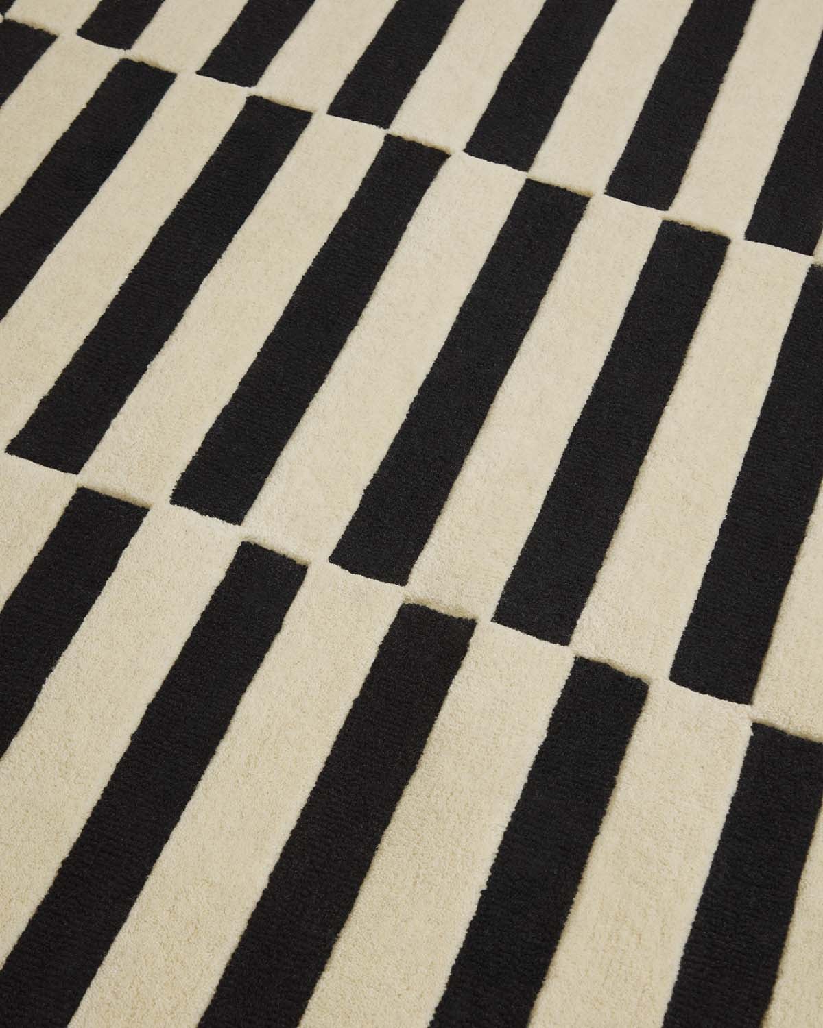 Alfombra rectangular artesanal 230x160 cm Hulda, imagen de galer&iacute;a 3