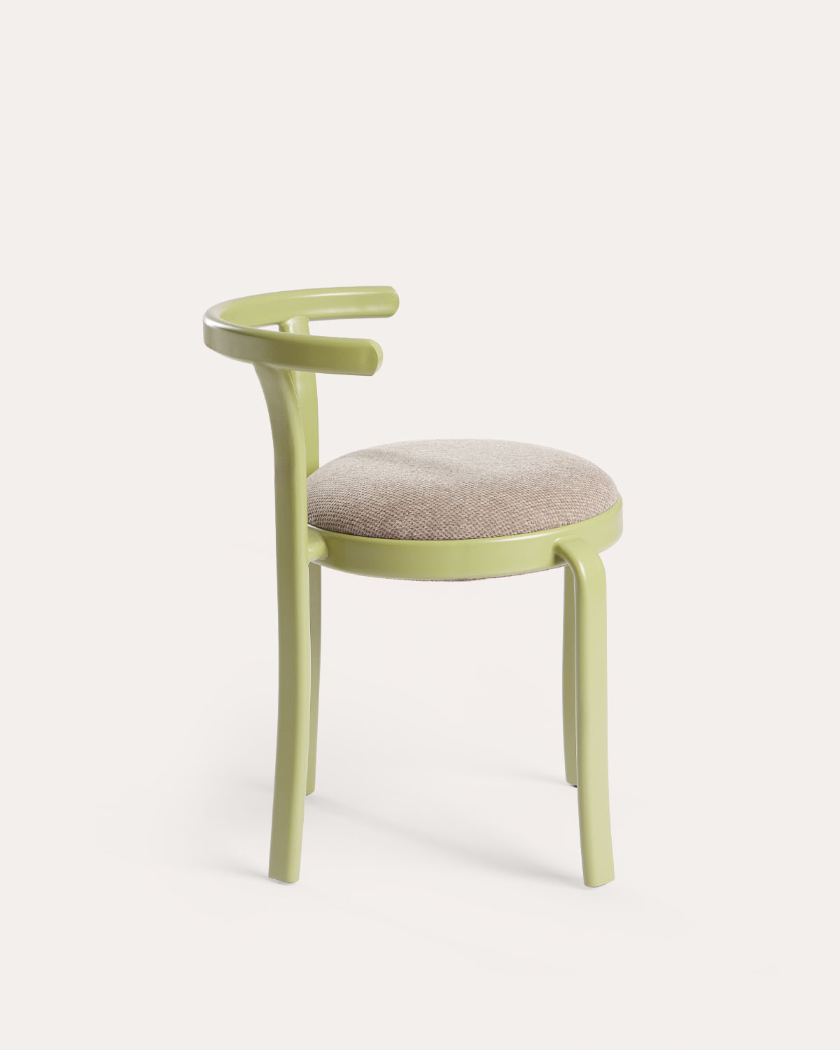 Silla de comedor de metal y tela Biterit, imagen de galer&iacute;a 2