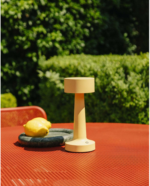 Lámpara de mesa dimmable led inalámbrica para exterior Shimon