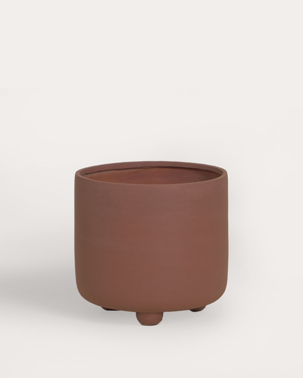 Conjunto 2 maceteros de cemento Petunia, imagen de galer&iacute;a 3