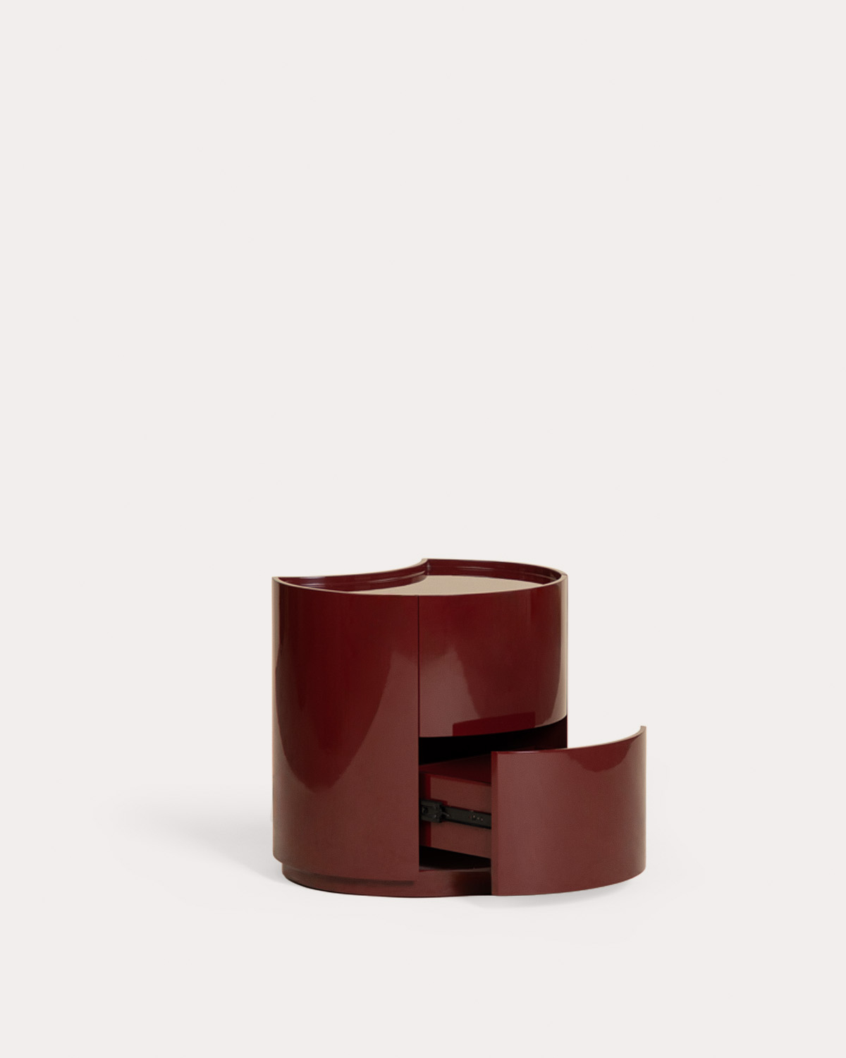 Pack 2 mesitas de noche con dos cajones 50x42 cm de madera Karyna Up, imagen de galer&iacute;a 5