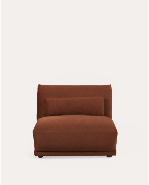 Módulo central de tela para sofá modular Choisy
