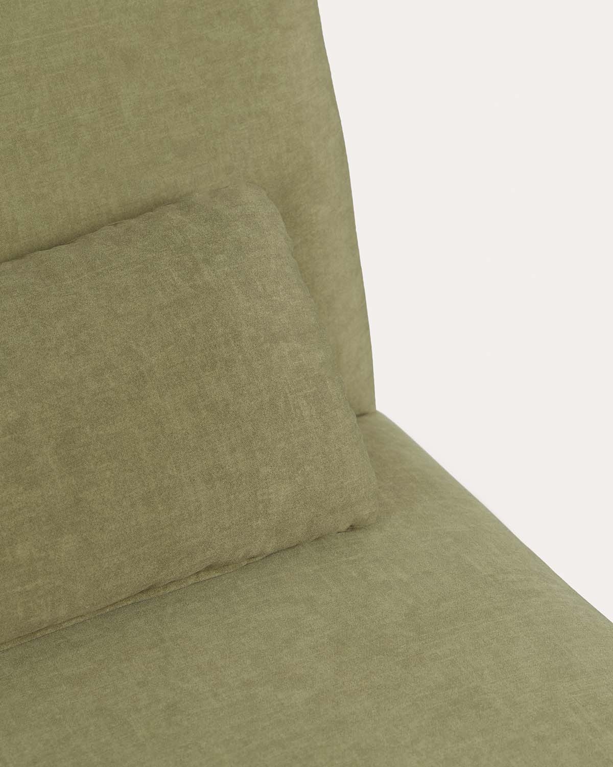 Módulo esquinero izquierdo de tela para sofá modular Choisy, imagen de galer&iacute;a 4