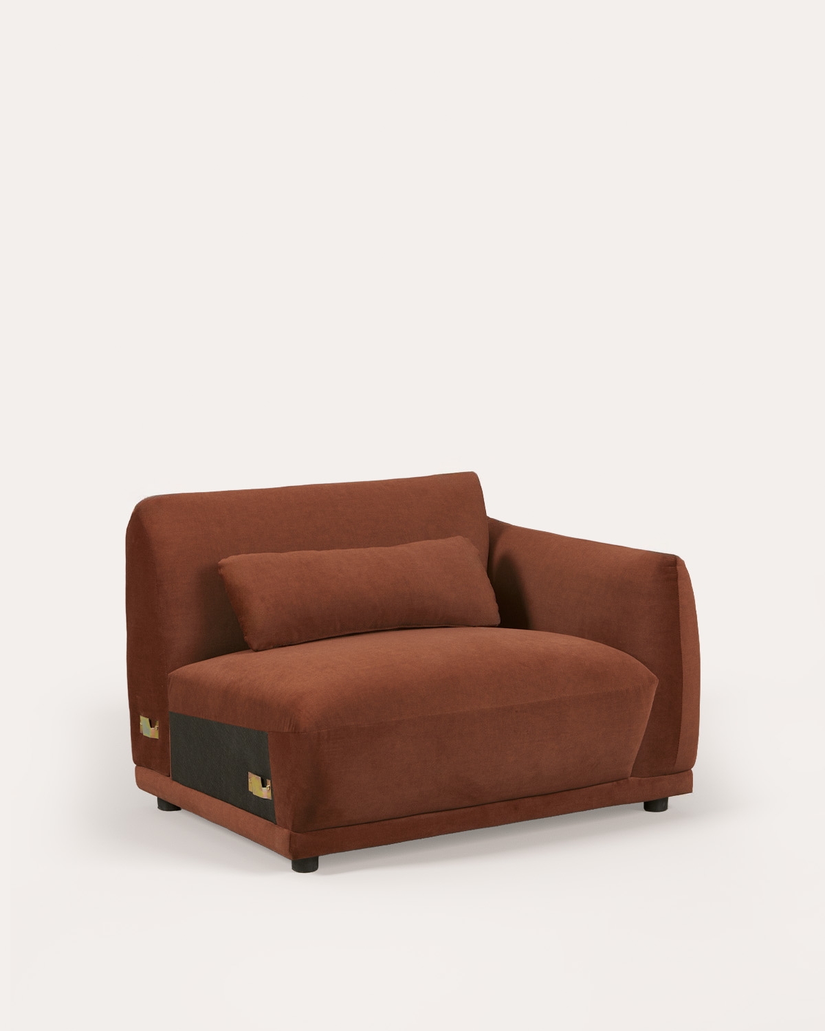 Sofá modular 2 piezas módulo esquinero de tela Choisy, imagen de galer&iacute;a 3
