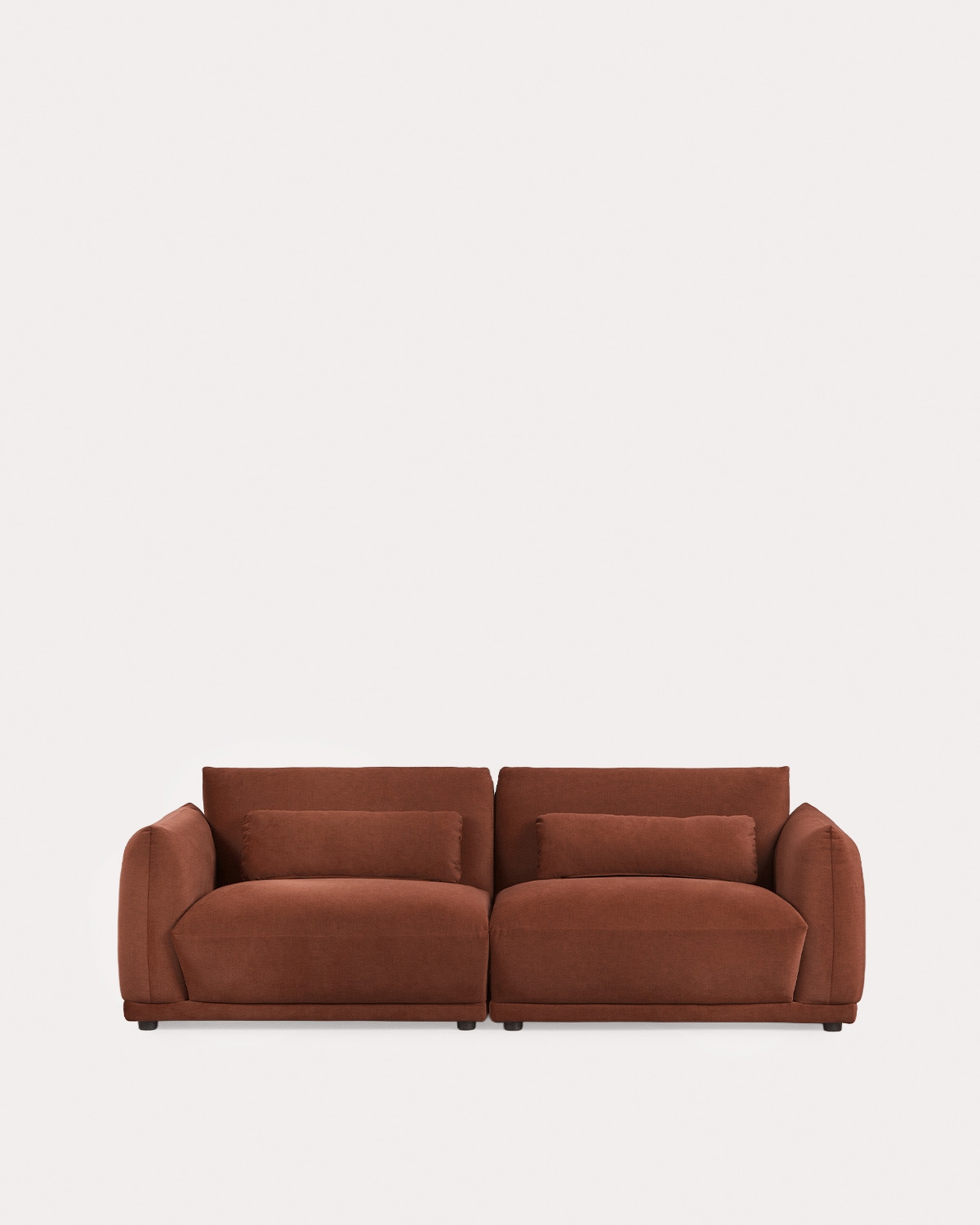Sofá modular 2 piezas módulo esquinero de tela Choisy