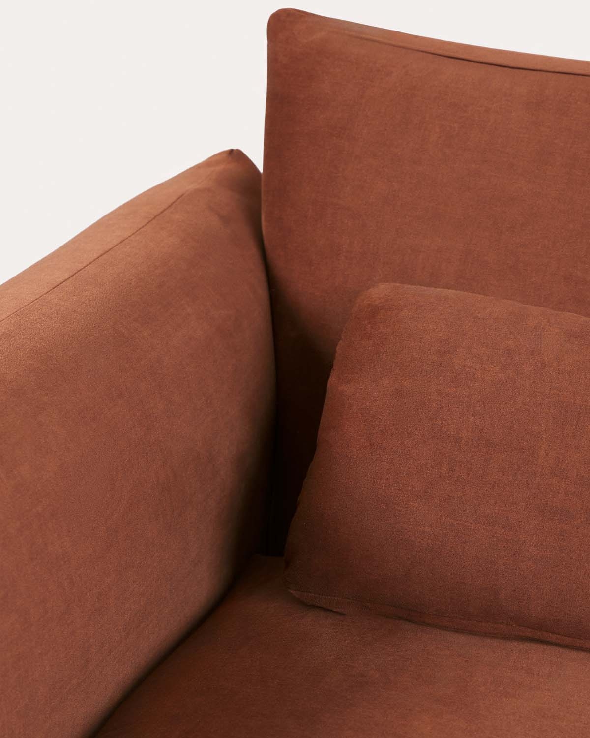 Sofá modular 2 piezas módulo esquinero de tela Choisy, imagen de galer&iacute;a 4