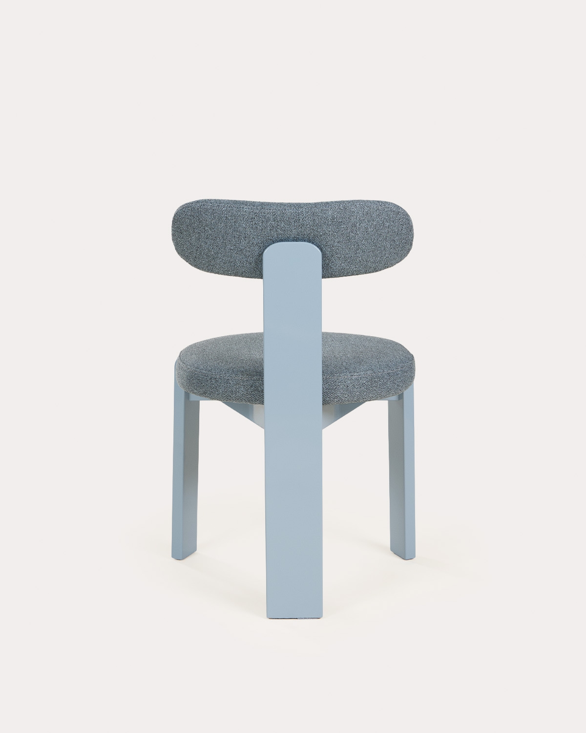 Pack 2 sillas de comedor de madera de roble y tela Leira, imagen de galer&iacute;a 3