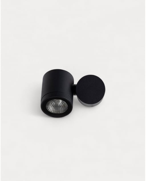 Aplique de pared regulable para baño de aluminio Dreas