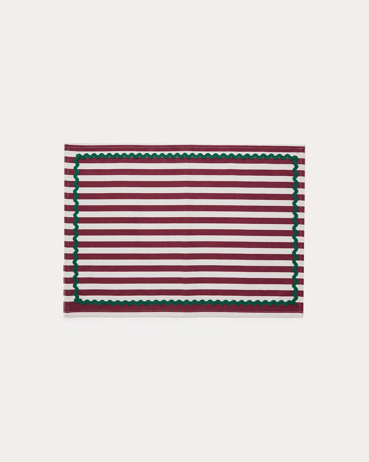 Mantel individual rectangular 50x35 cm de tela Ikuya, imagen de galer&iacute;a 1