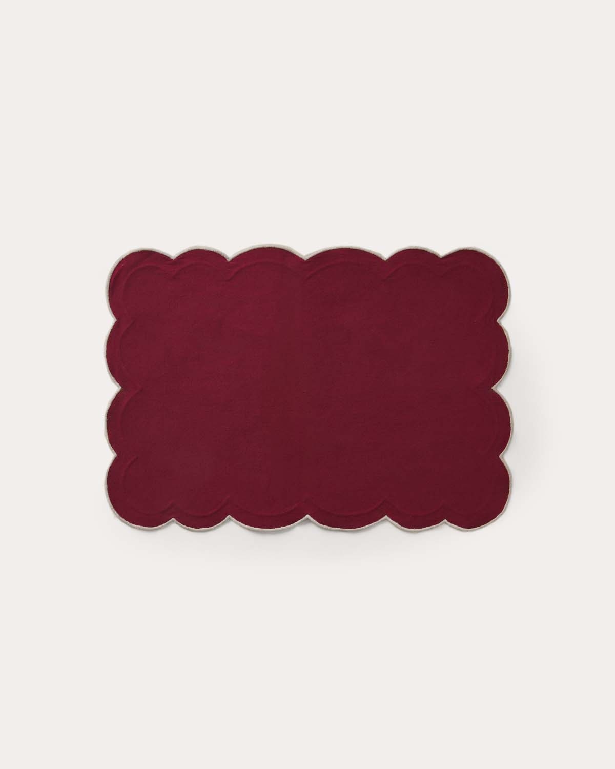 Mantel individual rectangular 50x35 cm de tela Himeko, imagen de galer&iacute;a 4
