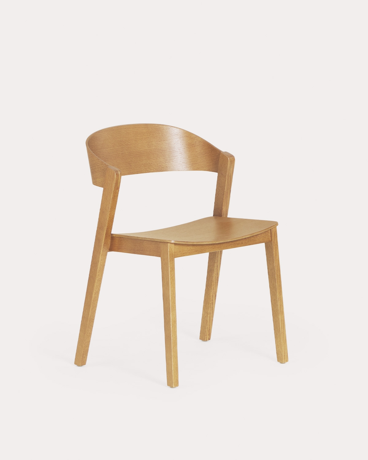 Pack 2 sillas de comedor de madera de roble Laly, imagen de galer&iacute;a 1