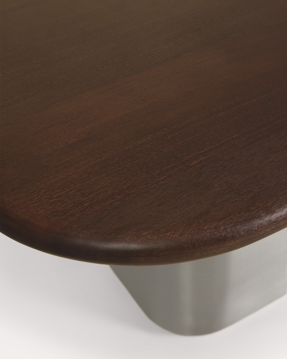 Mesa de comedor rectangular 220x110 cm de madera de mango y metal Wiros, imagen de galer&iacute;a 5
