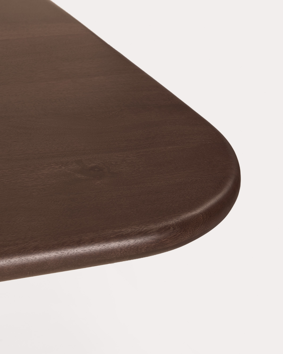 Mesa de comedor rectangular 220x110 cm de madera de mango y metal Wiros, imagen de galer&iacute;a 6