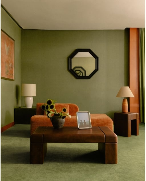 Mesa de centro 120x70 cm de madera de mango Thalia