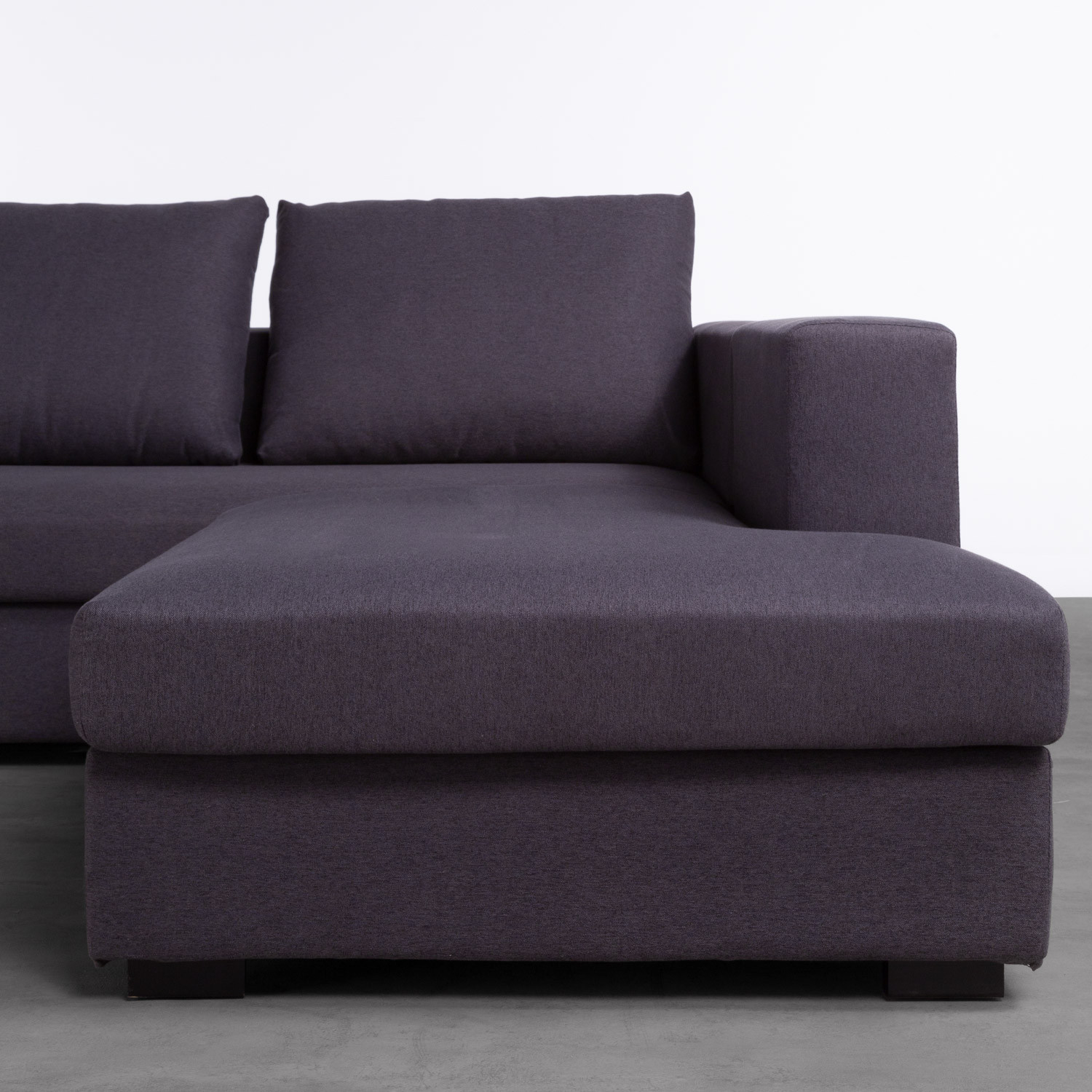 Sofá Chaise Longue Derecha 4 Plazas en Tela Dicman