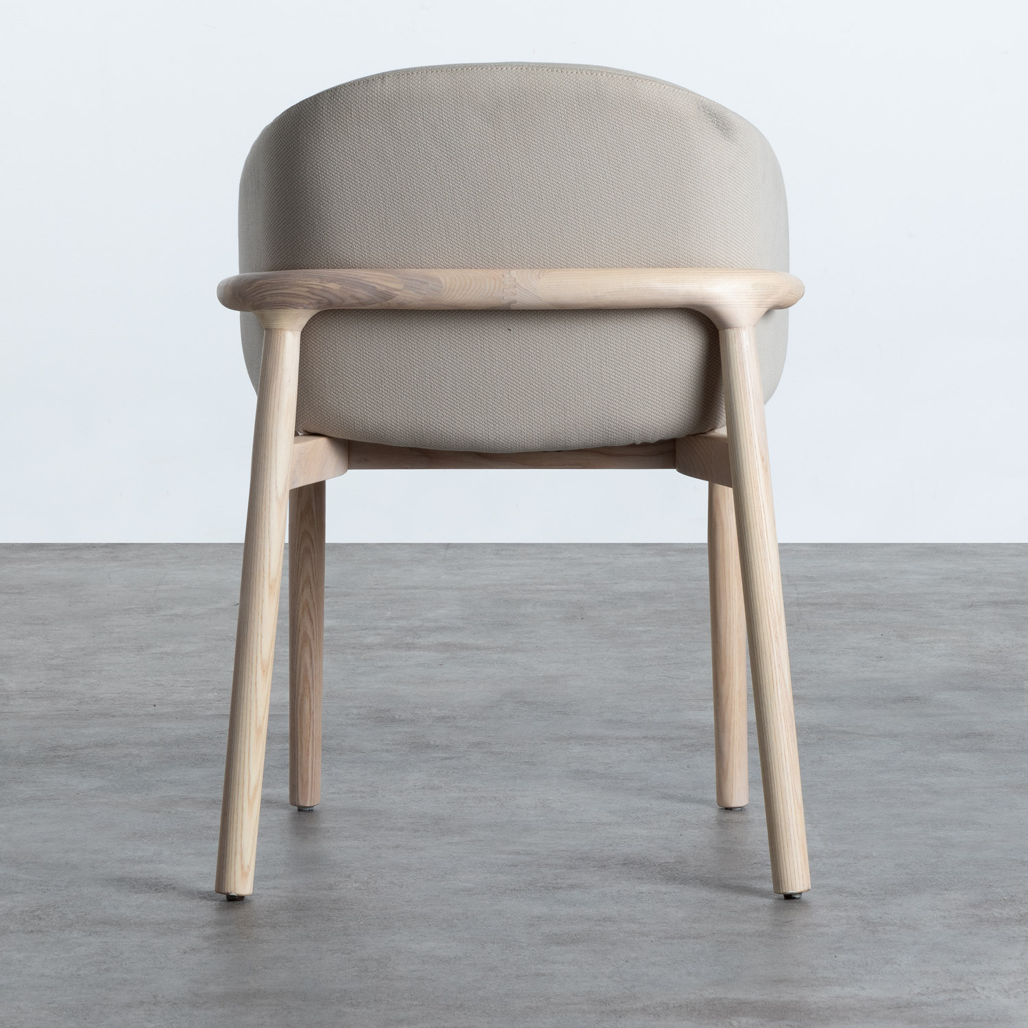 Silla de Comedor en Tela y Madera Wisi - themasie.com