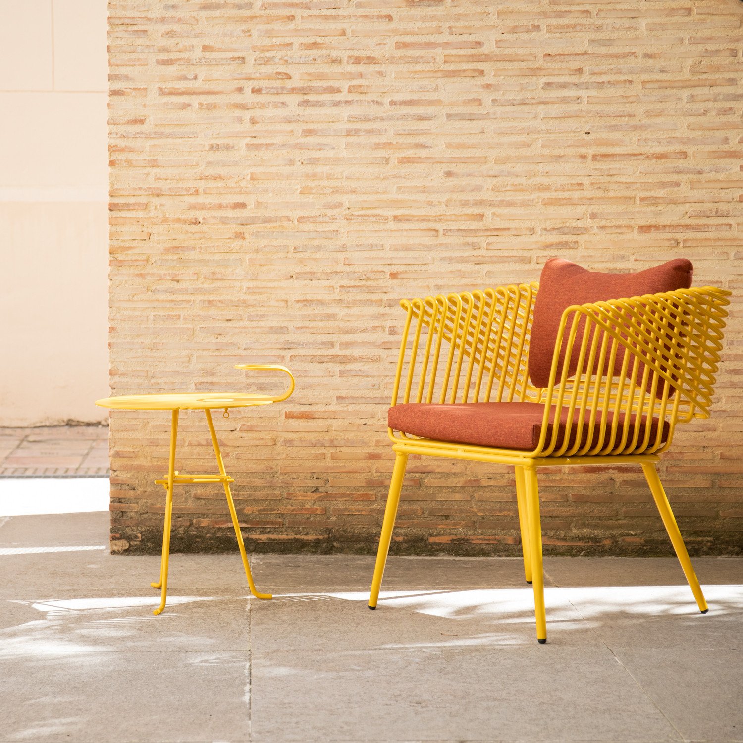 Set de Jardín de Acero y Tela Bali - themasie.com