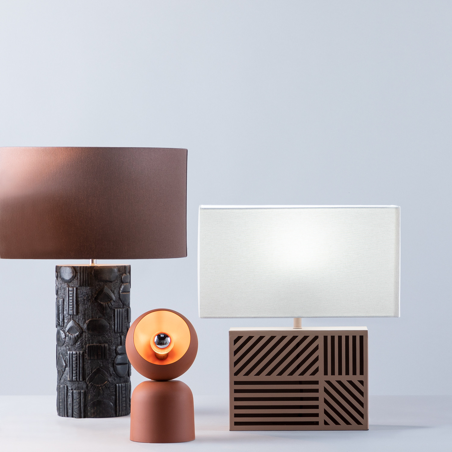 Lámpara de Mesa en Metal Abba - themasie.com