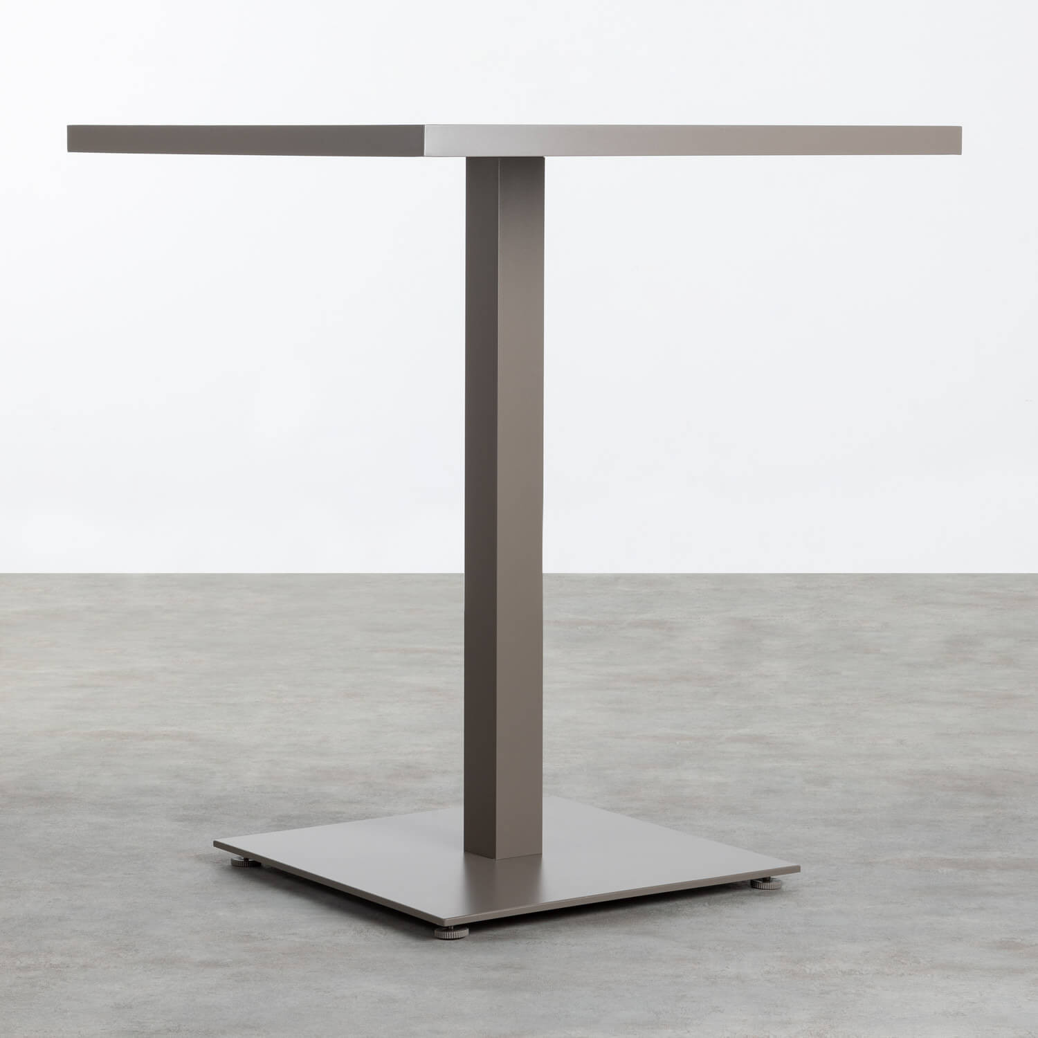 Table d'Extérieur Carrée en Aluminium (90x90 cm) Amane, image de la gelerie 1