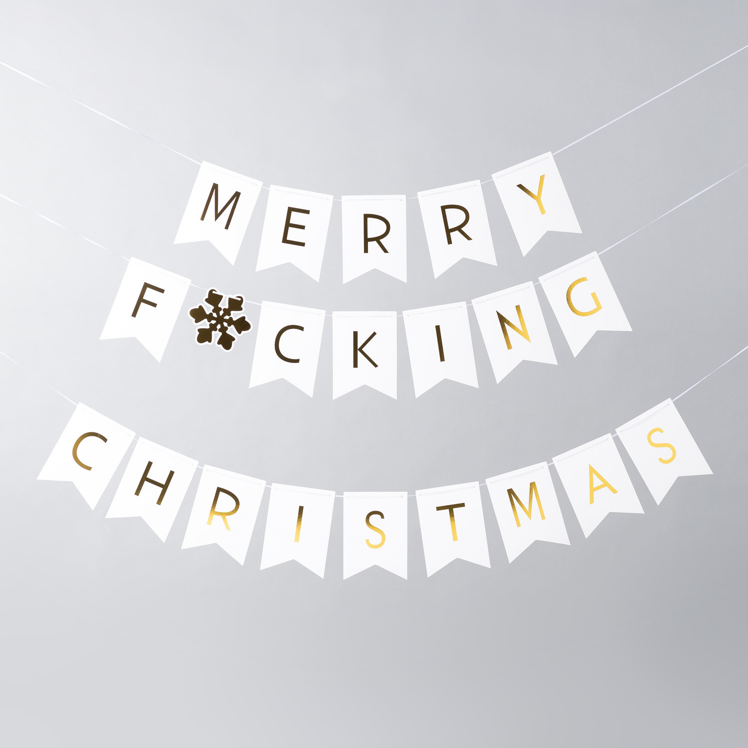 Affiche Décorative de Lettre de Noël en Carton Merry, image de la gelerie 1