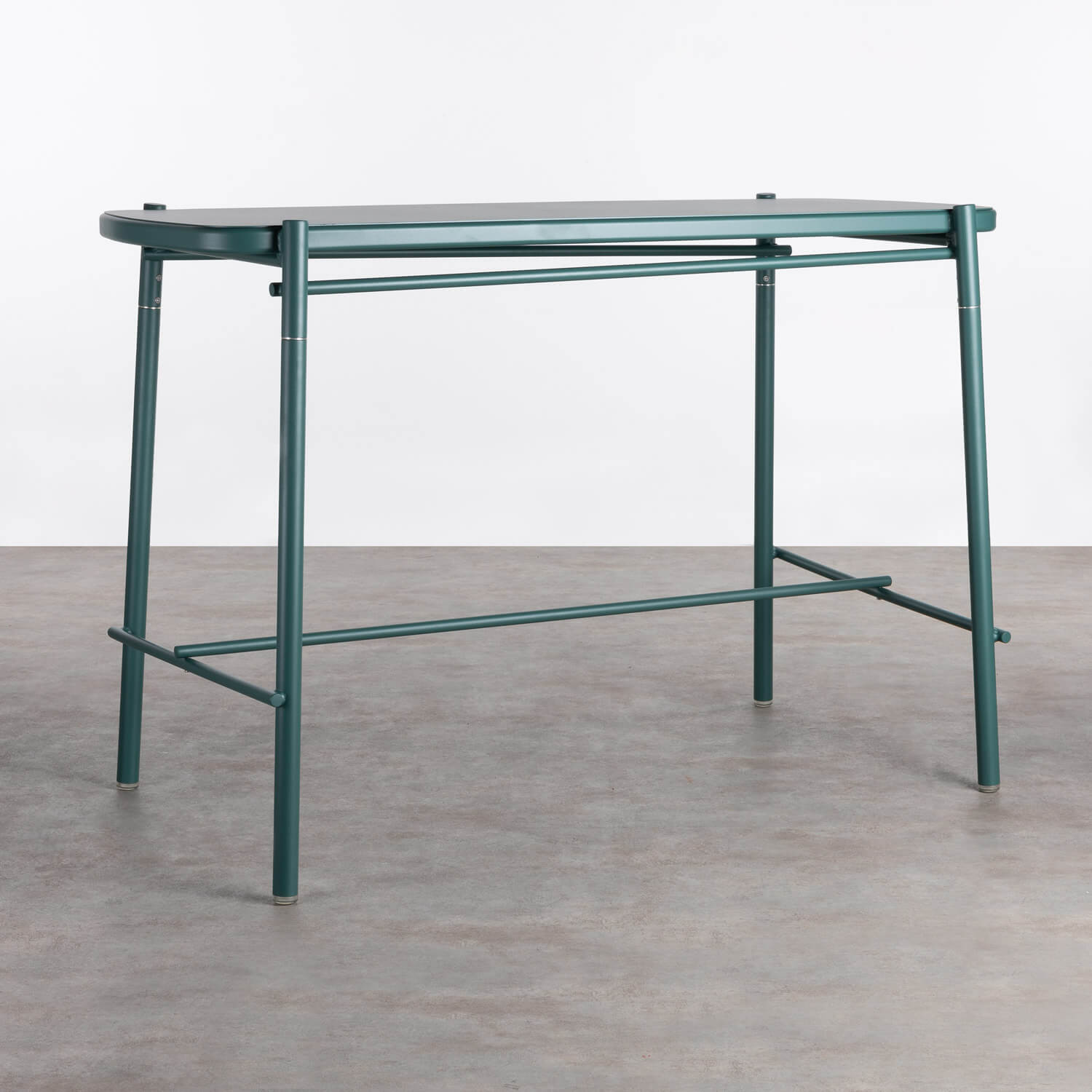 Table Haute d'Extérieur en Aluminium (159x79,7cm)) Keri, image de la gelerie 1
