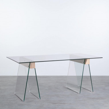 Table ronde Tulia en métal et fibre de verre (80 cm