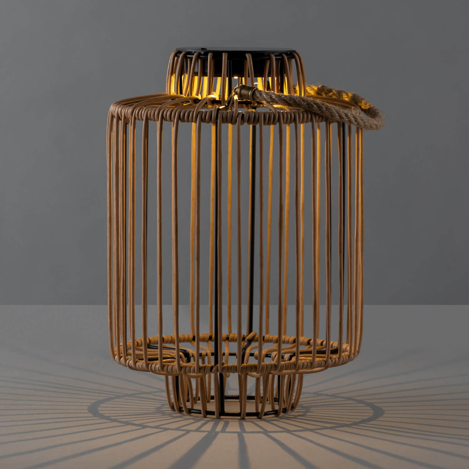 Lampe de table décorative à DEL solaire Emori, image de la gelerie 2