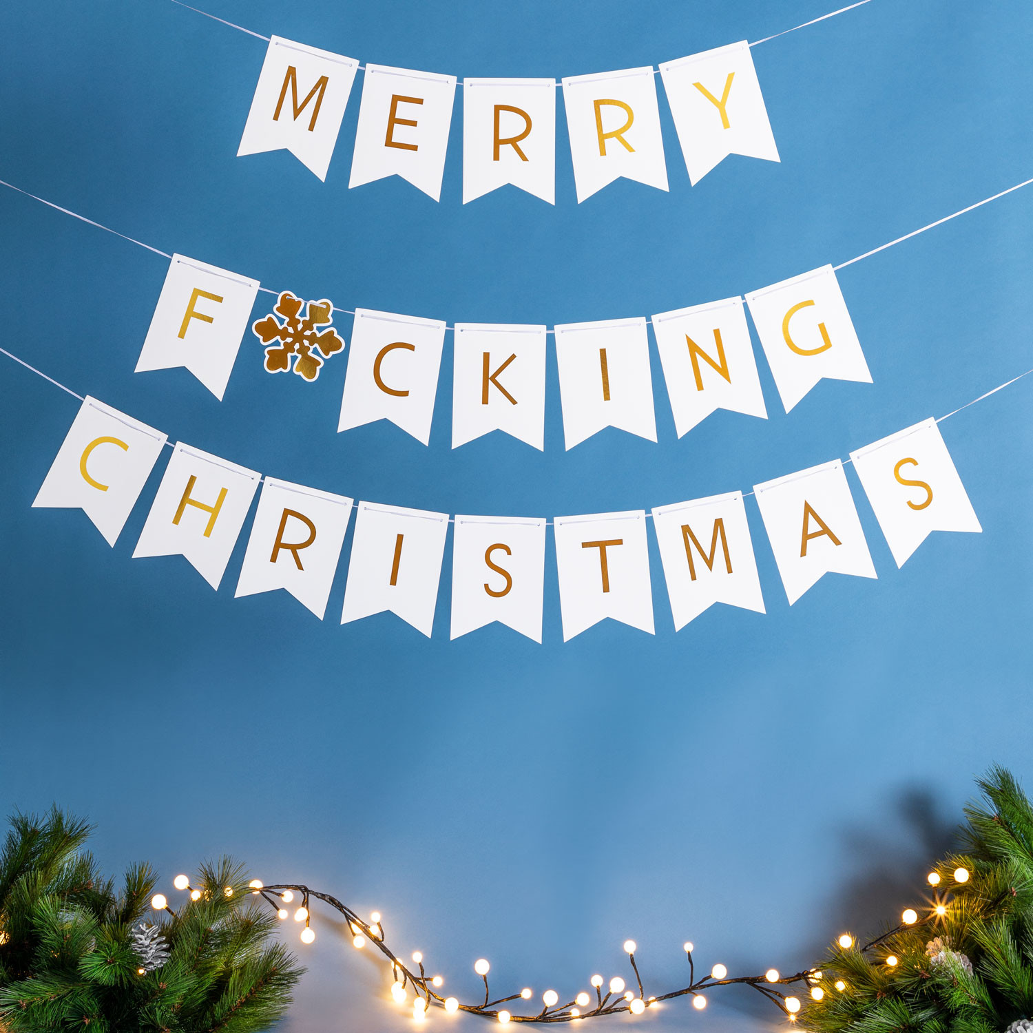 Affiche Décorative de Lettre de Noël en Carton Merry, image de la gelerie 2