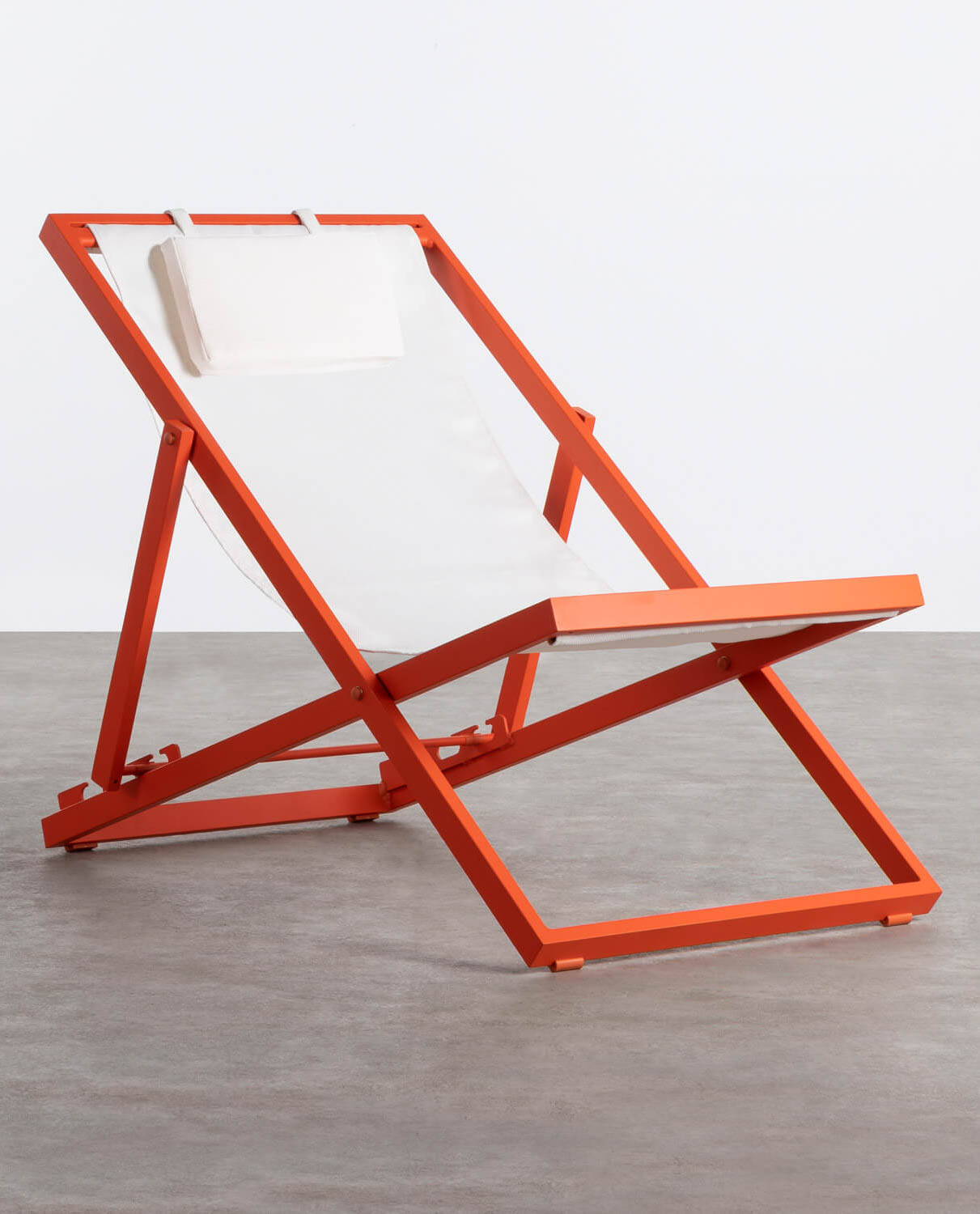 Hamac Inclinable en Aluminium avec Coussin Rilas, image de la gelerie 1