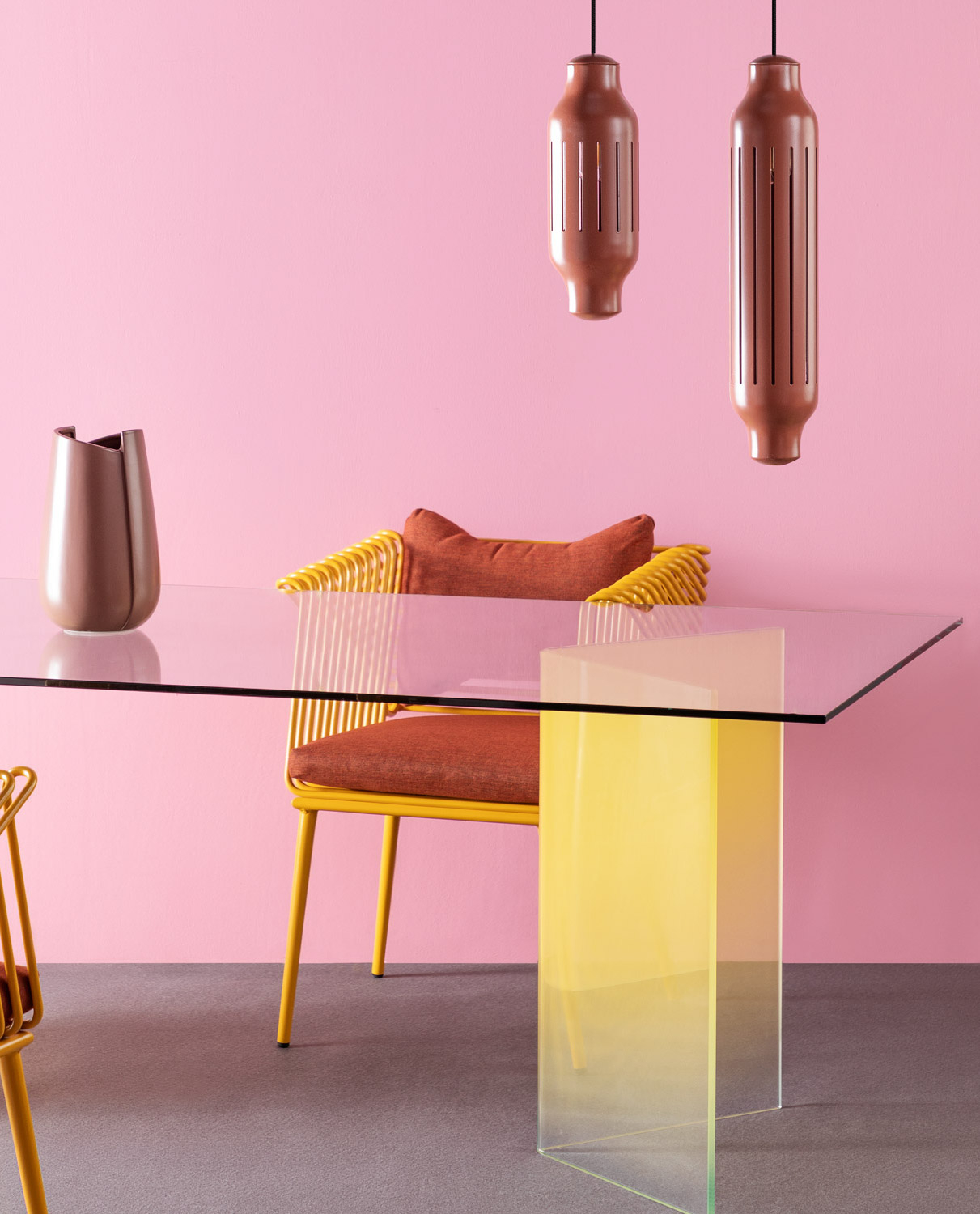 Lustre en Métal et Argile Versus, image de la gelerie 2