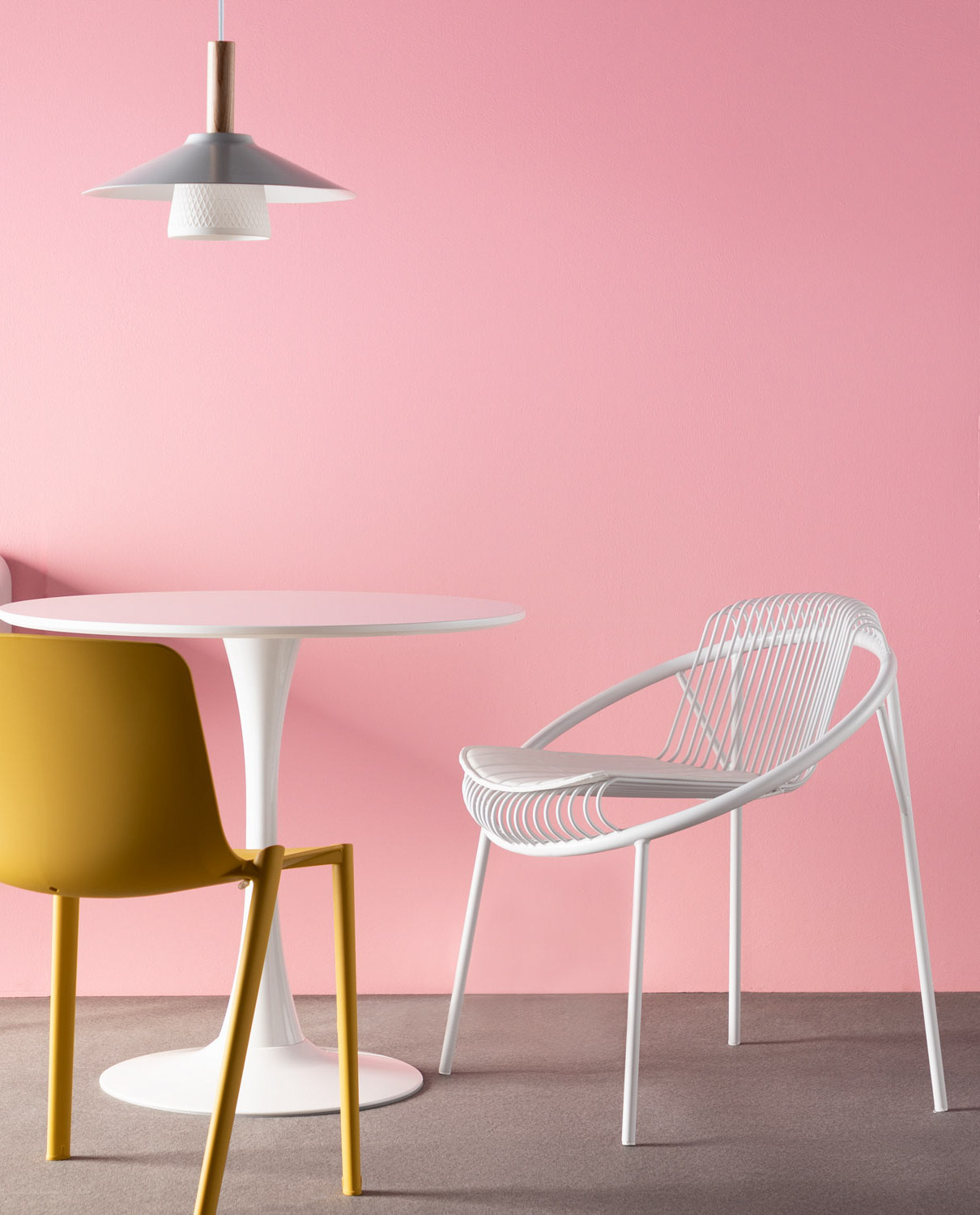 Chaise de Salle à Manger en Métal Nis, image de la gelerie 2