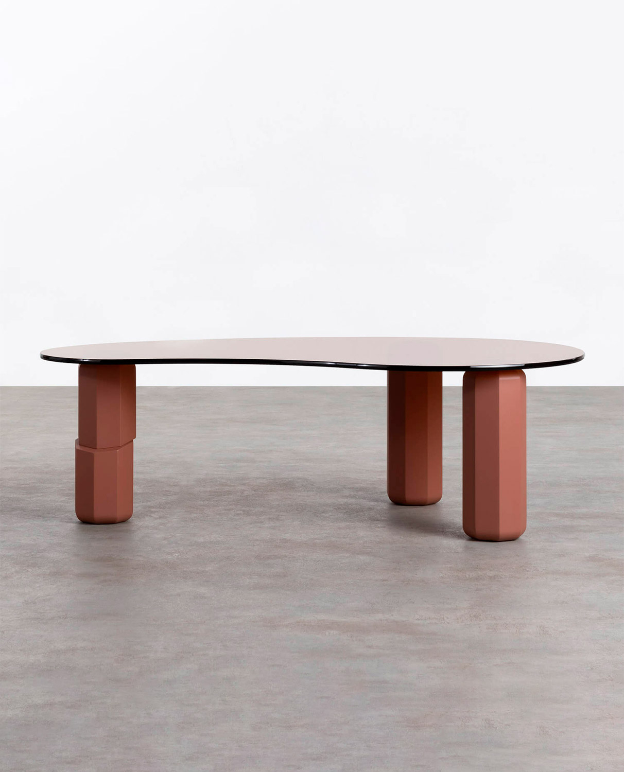 Table Basse en Cristal et MDF Crima, image de la gelerie 1
