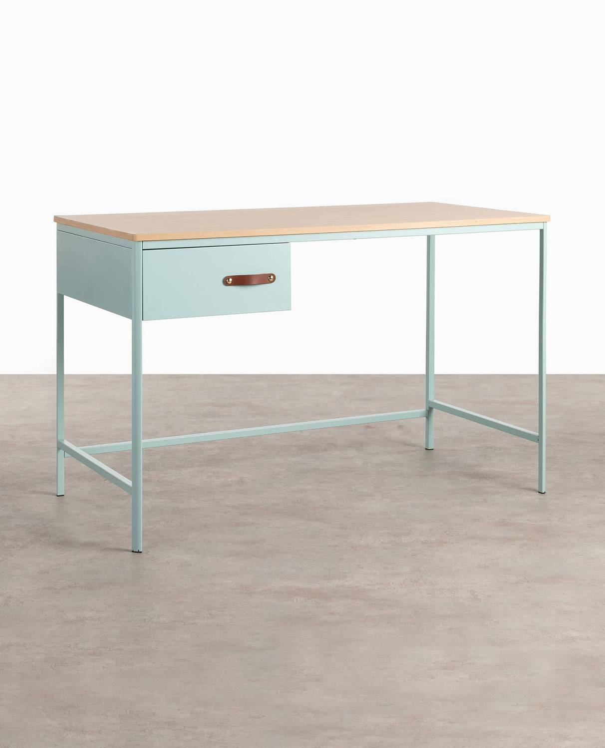 Bureau avec Rangement en Métal et Bois Meder , image de la gelerie 1