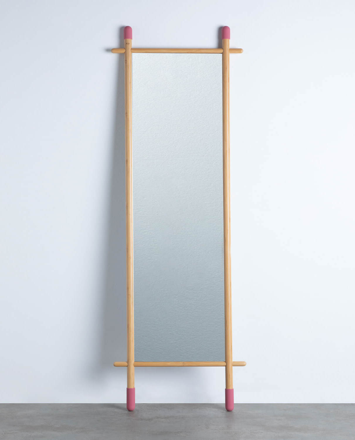 Miroir sur Pied en Bambou (170 cm) Piy, image de la gelerie 1