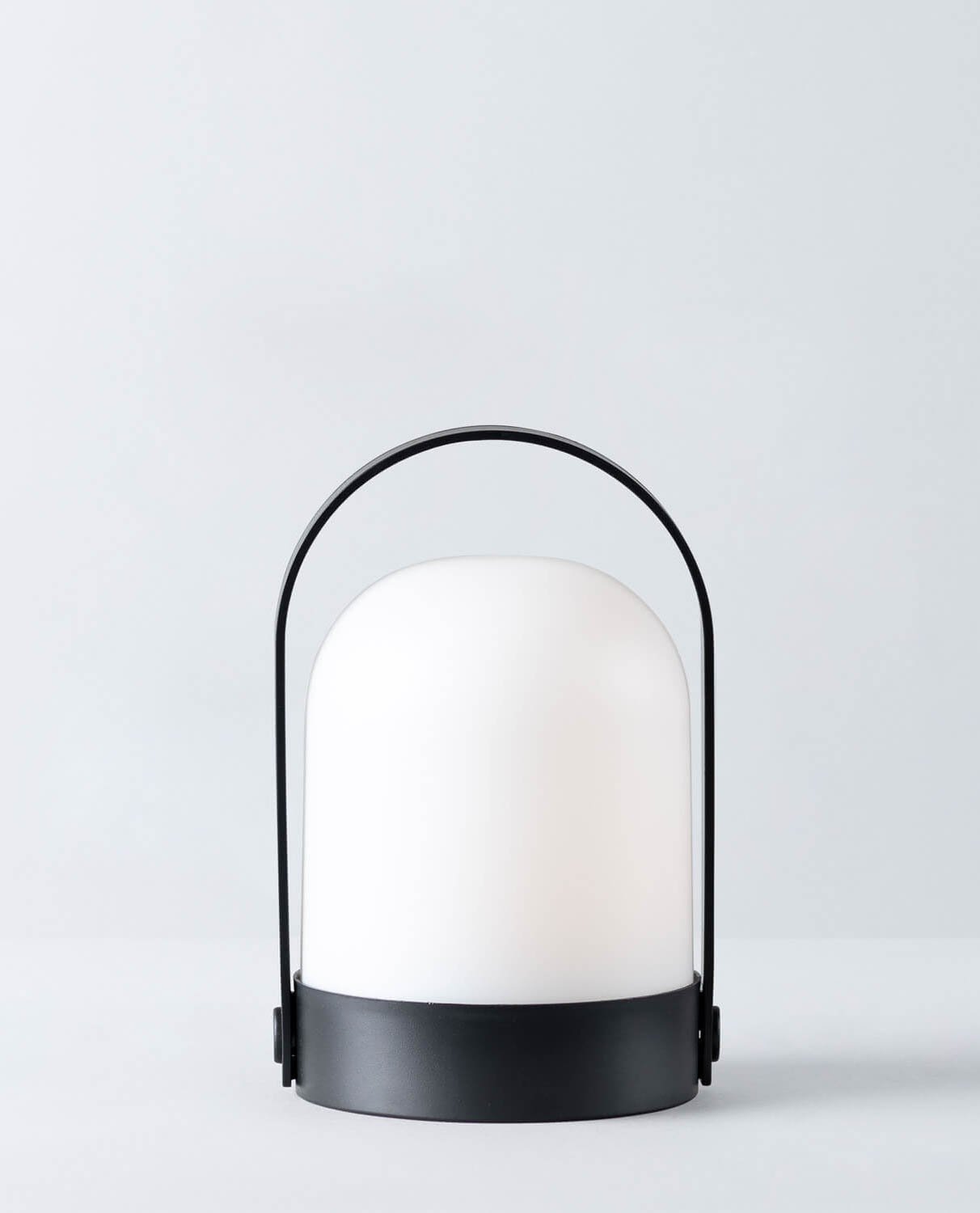 Lampe de table sans fil poignée en métal LED blanc chaud DAY H22cm –